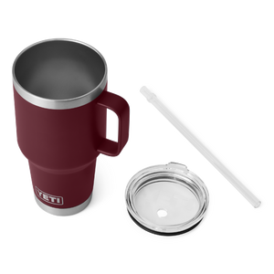 YETI RAMBLER 35OZ STRAW MUG LIMITED EDITION WILD VINE RED