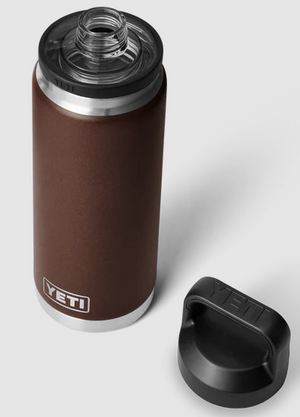 YETI RAMBLER 26OZ BOTTLE WITH CHUG CAP LIMITED EDITION WETLANDS BROWN