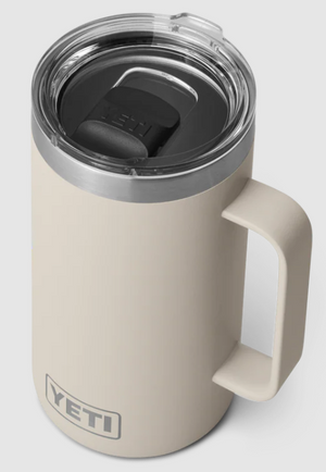 YETI RAMBLER 24OZ MUG WITH MAGSLIDER LID [Cl:CAPE TAUPE]