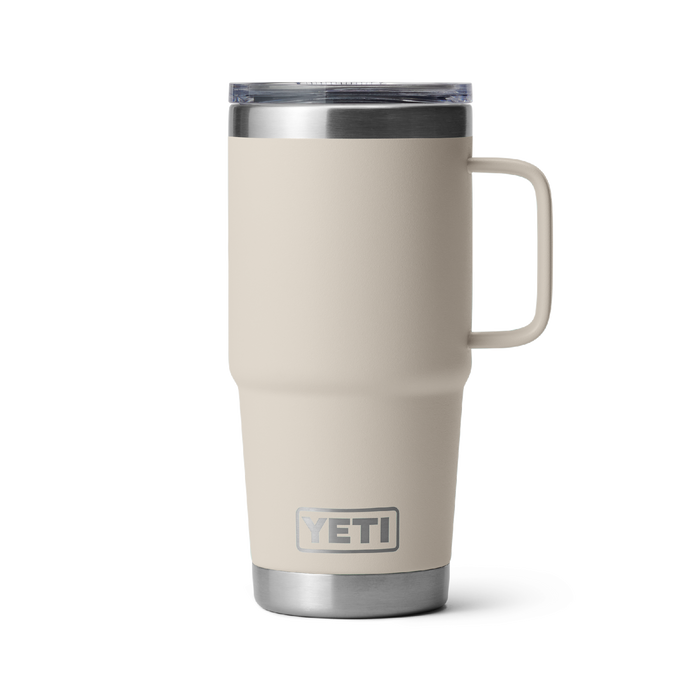 YETI RAMBLER 20OZ TRAVEL MUG WITH STRONGHOLD LID LIMITED EDITION CAPE TAUPE