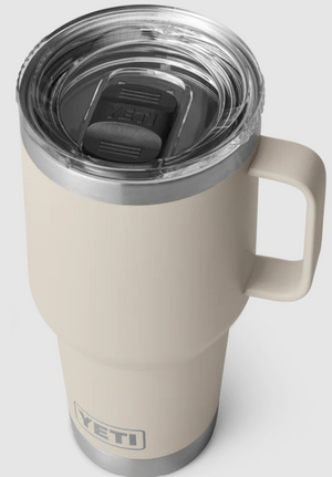YETI RAMBLER 30OZ TRAVEL MUG WITH STRONGHOLD LID [Cl:CAPE TAUPE]
