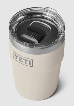YETI RAMBLER 16OZ STACKABLE CUP WITH MAGLSIDER LID [Cl:CAPE TAUPE]