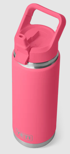 YETI RAMBLER 26OZ STRAW BOTTLE [Cl:TROPICAL PINK]