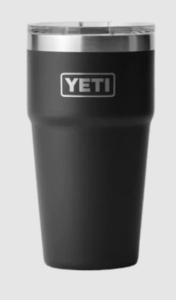 YETI RAMBLER 20OZ STACKABLE CUP WITH MAGLSIDER LID [Cl:BLACK]