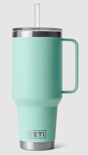 YETI RAMBLER 42OZ MUG WITH STRAW LID [Cl:SEAFOAM]