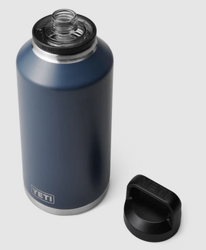 YETI RAMBLER 64OZ BOTTLE WITH CHUG CAP [Cl:NAVY]