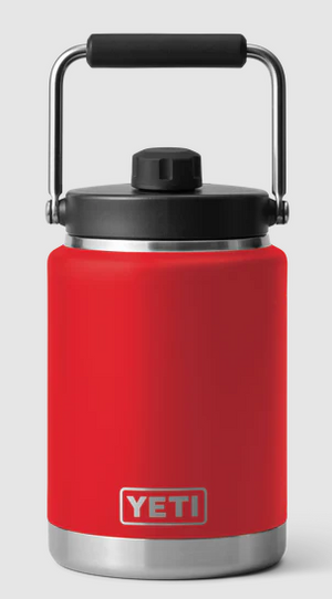 YETI RAMBLER HALF GALLON JUG [Cl:RESCUE RED]