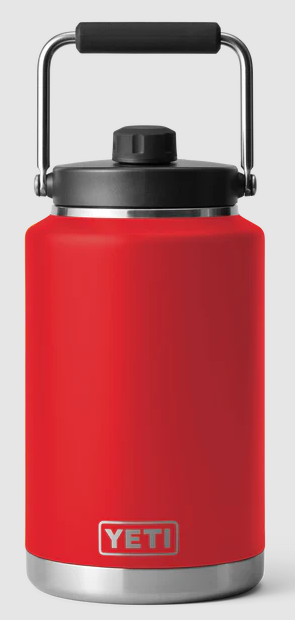 YETI RAMBLER ONE GALLON JUG [Cl:RESCUE RED]