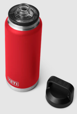 YETI RAMBLER 36OZ BOTTLE WITH CHUG CAP [Cl:RESCUE RED]