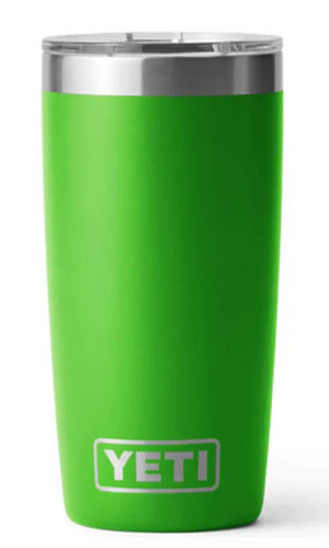 YETI RAMBLER 10OZ TUMBLER WITH MAGSLIDER LID LIMITED EDITION CANOPY GREEN