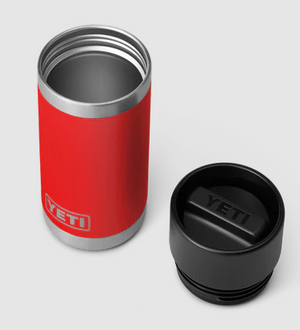 YETI RAMBLER 12oz BOTTLE WITH HOTSHOT CAP [Cl:RESCUE RED] 2