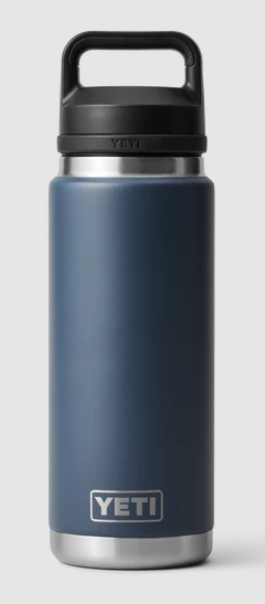 YETI RAMBLER 26OZ BOTTLE WITH CHUG CAP [Cl:NAVY]