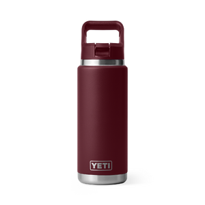 YETI RAMBLER 26OZ STRAW BOTTLE LIMITED EDITION WILD VINE RED