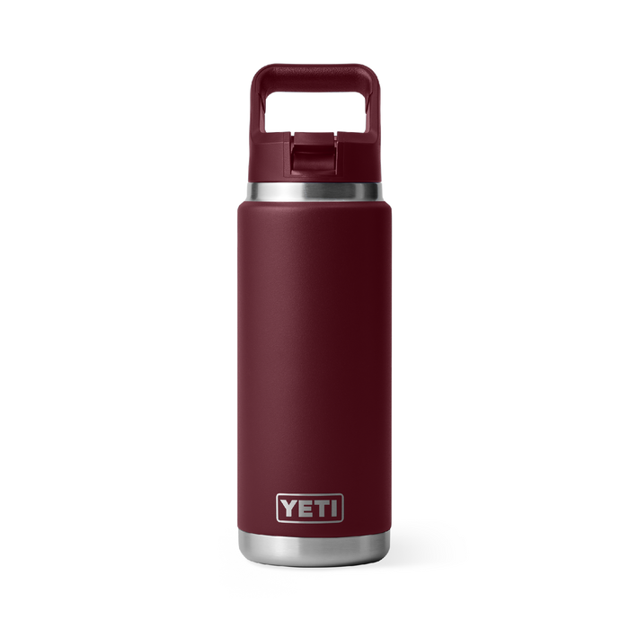 YETI RAMBLER 26OZ STRAW BOTTLE LIMITED EDITION WILD VINE RED