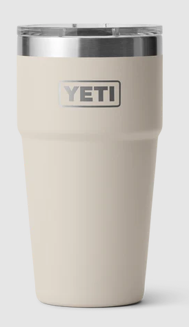 YETI RAMBLER 20OZ STACKABLE CUP WITH MAGLSIDER LID [Cl:CAPE TAUPE]