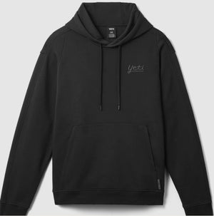 YETI FLEECE HOODIE BLACK LARGE