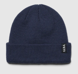 YETI BADGE BEANIE NAVY