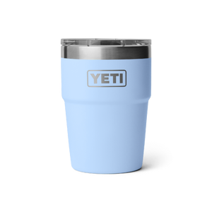 YETI RAMBLER 16OZ STACKABLE CUP WITH MAGSLIDER LID LIMITED EDITION BIG SKY BLUE