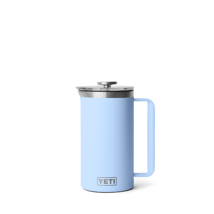 YETI RAMBLER 34OZ FRENCH PRESS LIMITED EDITION BIG SKY BLUE