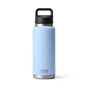 YETI RAMBLER 36OZ BOTTLE WITH CHUG CAP LIMITED EDITION BIG SKY BLUE