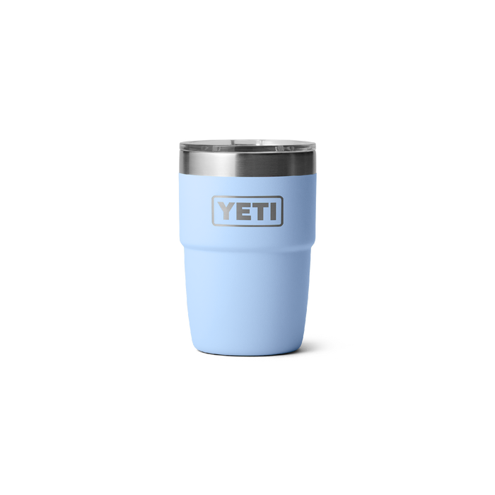 YETI RAMBLER 8OZ CUP WITH MAGSLIDER LID LIMITED EDITION BIG SKY BLUE