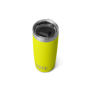 YETI RAMBLER 10OZ TUMBLER WITH MAGSLIDER LID LIMITED EDITION FIREFLY YELLOW