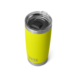 YETI RAMBLER 20OZ TUMBLER WITH MAGSLIDER LID LIMITED EDITION FIREFLY YELLOW