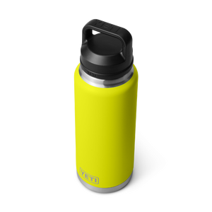 YETI RAMBLER 36OZ BOTTLE WITH CHUG CAP LIMITED EDITION FIREFLY YELLOW