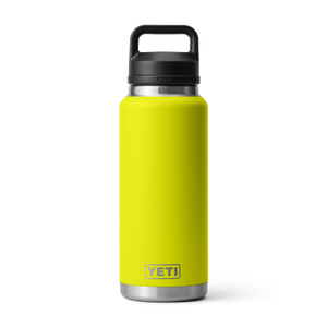 YETI RAMBLER 36OZ BOTTLE WITH CHUG CAP LIMITED EDITION FIREFLY YELLOW