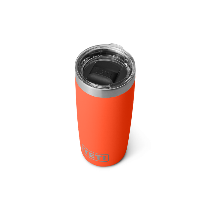 YETI RAMBLER 10OZ TUMBLER WITH MAGLSIDER LID LIMITED EDITION PAPAYA