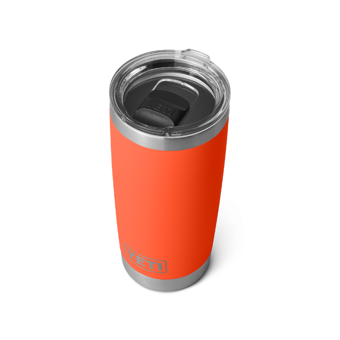 YETI RAMBLER 20OZ TUMBLER WITH MAGSLIDER LID LIMITED EDITION PAPAYA