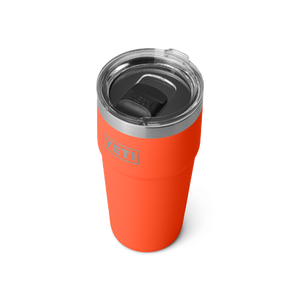 YETI RAMBLER 20OZ STACKABLE CUP WITH MAGSLIDER LID LIMITED EDITION PAPAYA