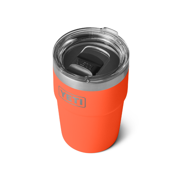 YETI RAMBLER 16OZ STACKABLE CUP WITH MAGSLIDER LID LIMITED EDITION PAPAYA