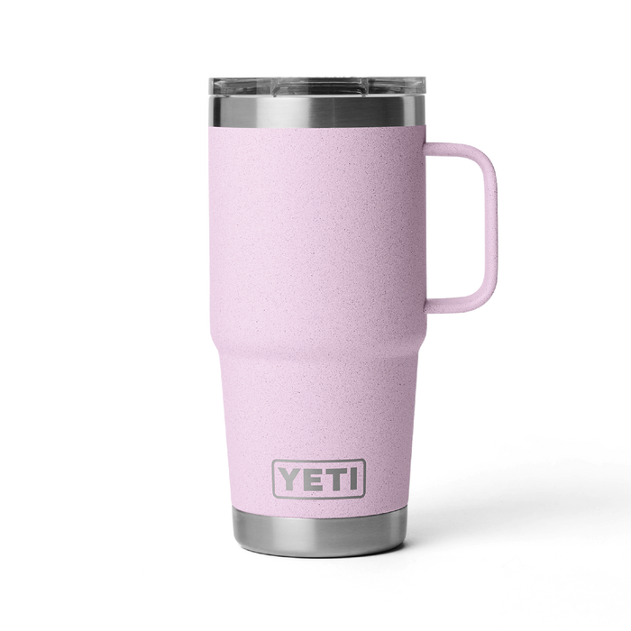 YETI RAMBLER 20OZ TRAVEL MUG WITH STRONGHOLD LID LIMITED EDITION CHERRY BLOSSOM
