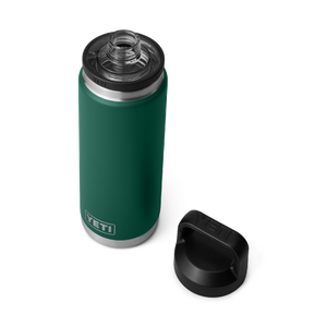 YETI RAMBLER 26OZ BOTTLE WITH CHUG CAP LIMITED EDITION BLACK FOREST GREEN