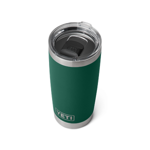 YETI RAMBLER 20OZ TUMBLER WITH MAGSLIDER LID LIMITED EDITION BLACK FOREST GREEN