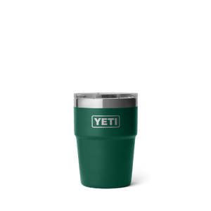 YETI RAMBLER 16OZ STACKABLE CUP WITH MAGSLIDER LID LIMITED EDITION BLACK FOREST GREEN