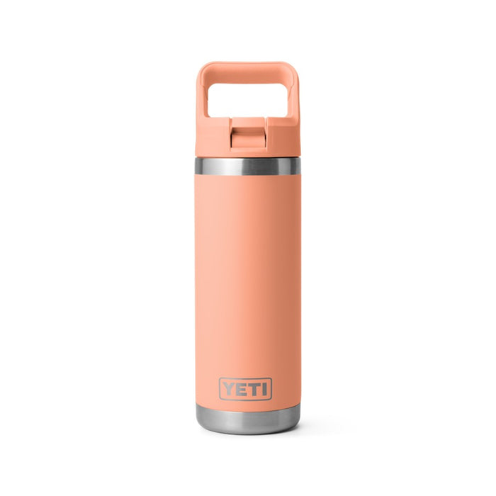 YETI RAMBLER 18OZ STRAW BOTTLE LIMITED EDTION LOWCOUNTRY PEACH