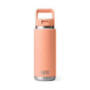 YETI RAMBLER 26OZ STRAW BOTTLE LIMITED EDITION LOWCOUNTRY PEACH