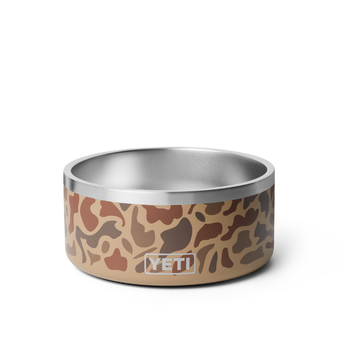 YETI BOOMER 8 DOG BOWL LIMITED EDITION WETLANDS CAMO