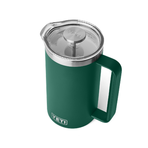 YETI RAMBLER 34OZ FRENCH PRESS LIMITED EDITION BLACK FOREST GREEN