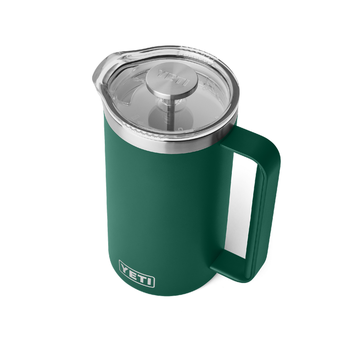 YETI RAMBLER 34OZ FRENCH PRESS LIMITED EDITION BLACK FOREST GREEN