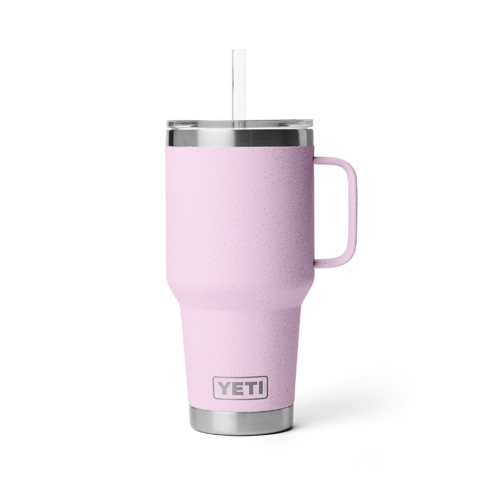 YETI RAMBLER 35OZ STRAW MUG LIMITED EDITION CHERRY BLOSSOM