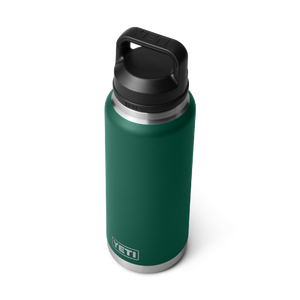 YETI RAMBLER 36OZ BOTTLE WITH CHUG CAP LIMITED EDITION BLACK FOREST GREEN