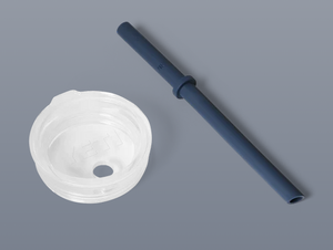 YETI RAMBLER SILICONE STRAW LID SMALL NAVY