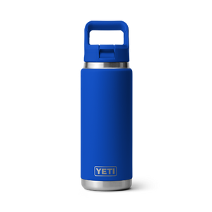YETI RAMBLER 26OZ STRAW BOTTLE ROYAL BLUE