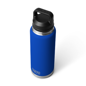 YETI RAMBLER 36OZ BOTTLE WITH CHUG CAP ROYAL BLUE