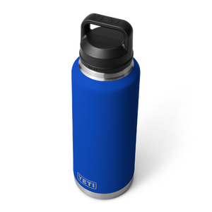 YETI RAMBLER 46OZ BOTTLE WITH CHUG CAP ROYAL BLUE