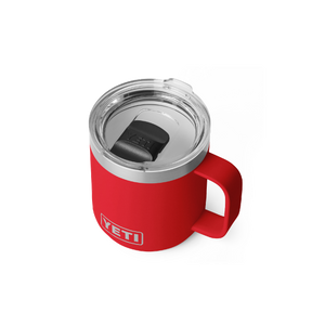 YETI RAMBLER 10OZ STACKABLE MUG WITH CERAMIC LINING [Cl:RESCUE RED]