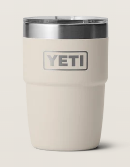 YETI RAMBLER 8OZ STACKABLE CUP WITH MAGSLIDER LID [Cl:CAPE TAUPE] 3